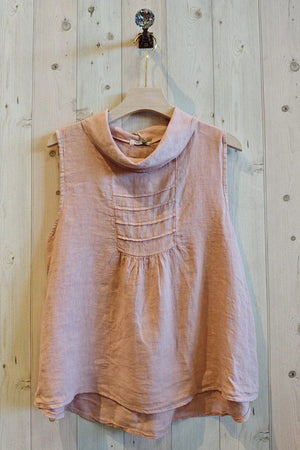 Cowl Hi-Neck Top