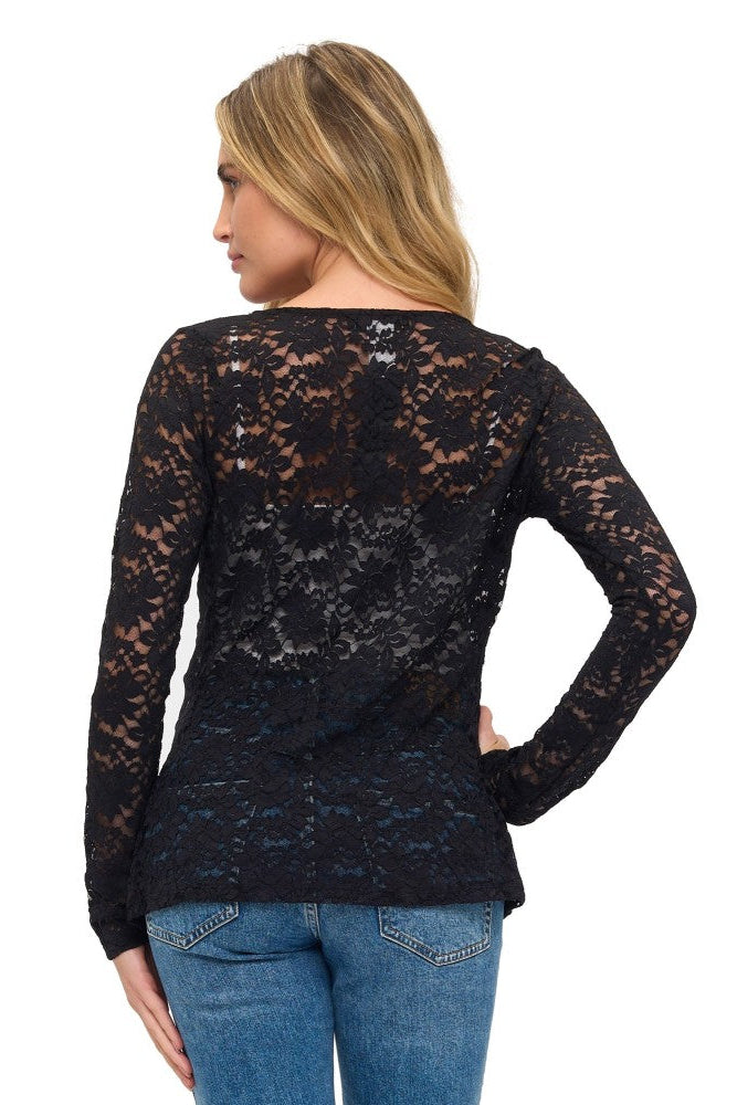 Lacey Lace Front Tie