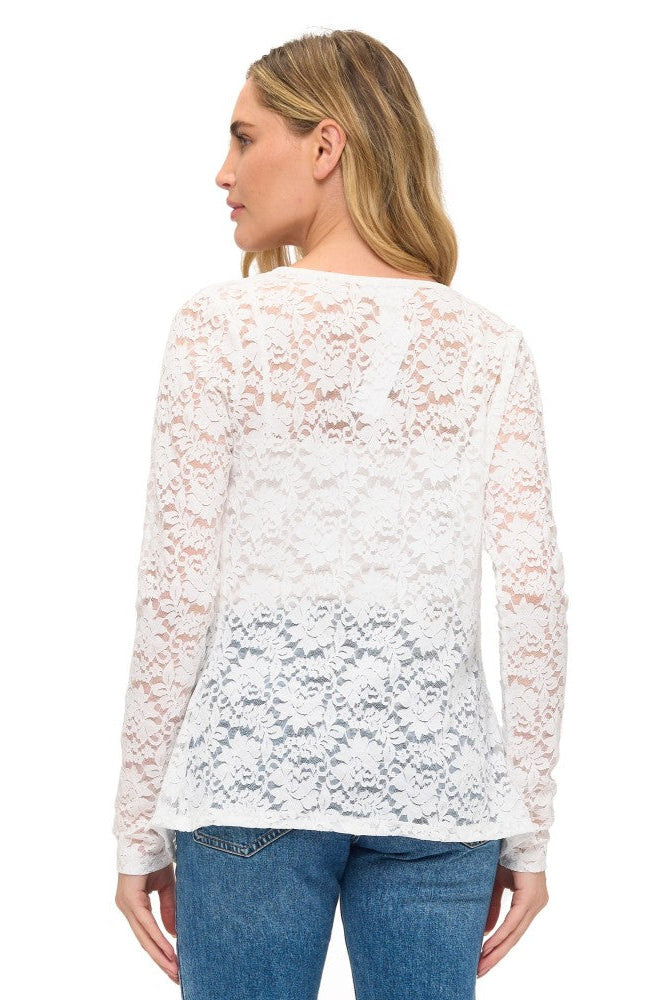 Lacey Lace Front Tie