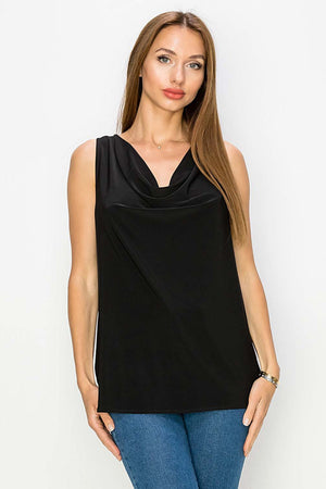 Draped Tank With Slit