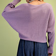 Load image into Gallery viewer, Taro Boat Neck Sweater
