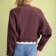 Load image into Gallery viewer, Lace Trim Cardigan
