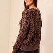 Load image into Gallery viewer, Chocolate Cable Knit Sweater
