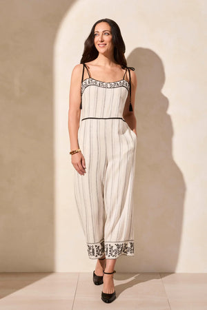 Embroidered Escape Jumpsuit