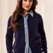 Load image into Gallery viewer, Denim Sweater Jacket
