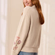 Load image into Gallery viewer, Lace Knit Up Sweater
