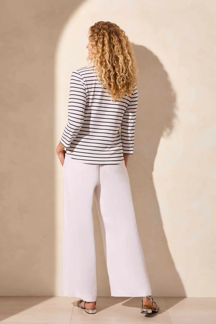 Stripe Right Henley Top