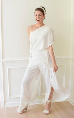 One Shoulder Jumpsuit