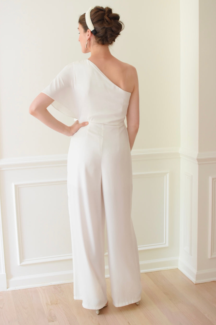 One Shoulder Jumpsuit