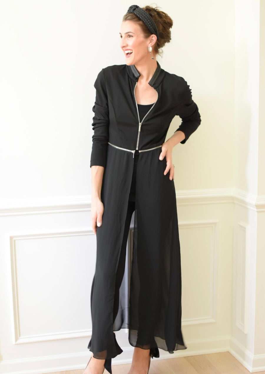 2 in 1 Half Zip Duster