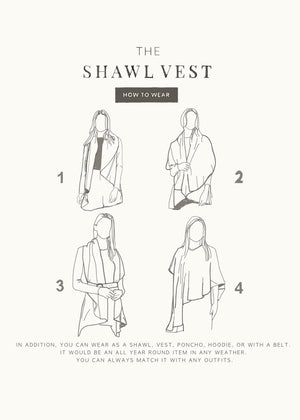 Versitile Shawl Vest