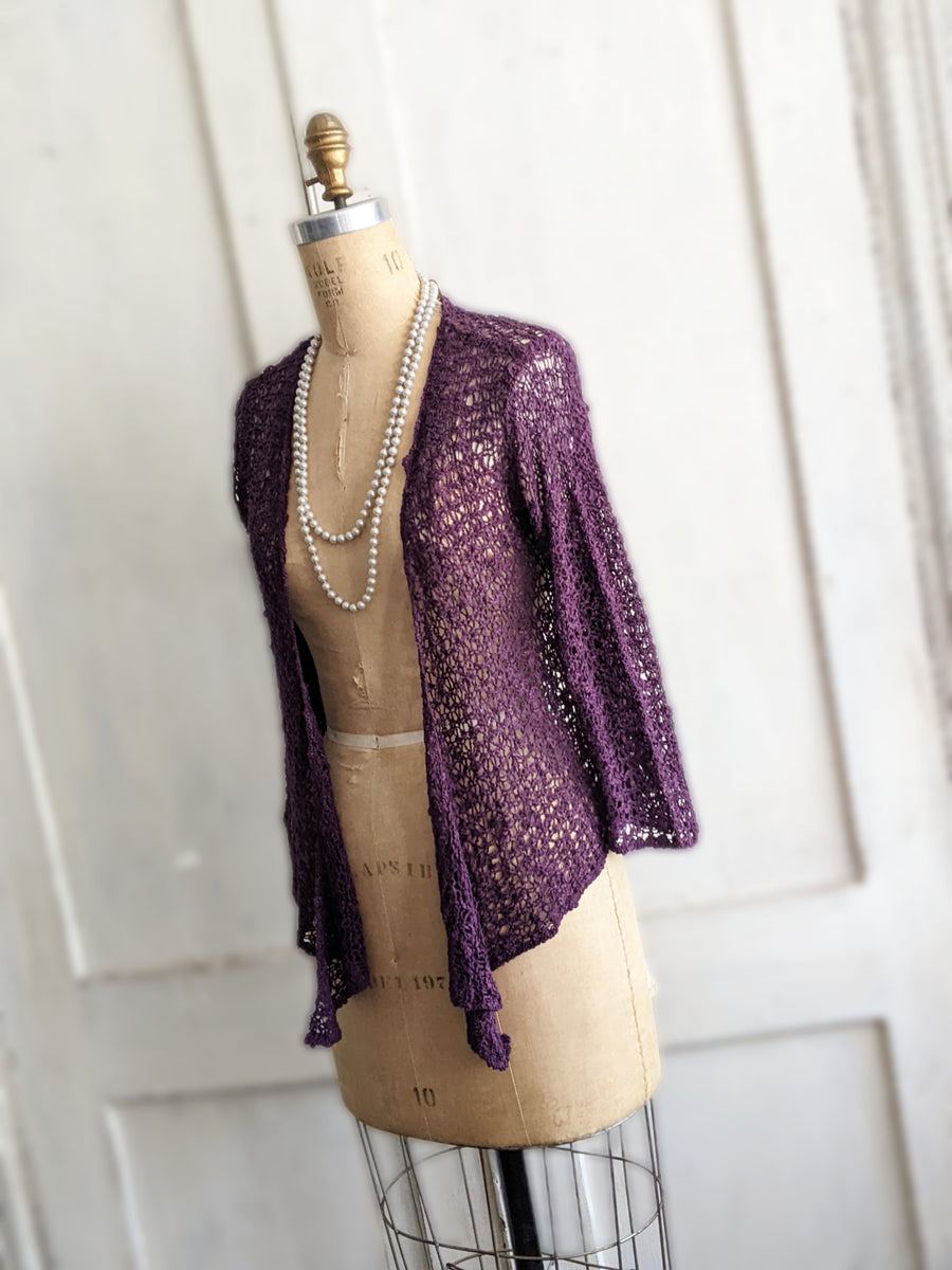 Popcorn Knit Shrug