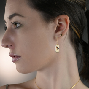 Picture Drop Earrings