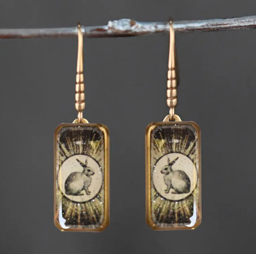 Picture Drop Earrings