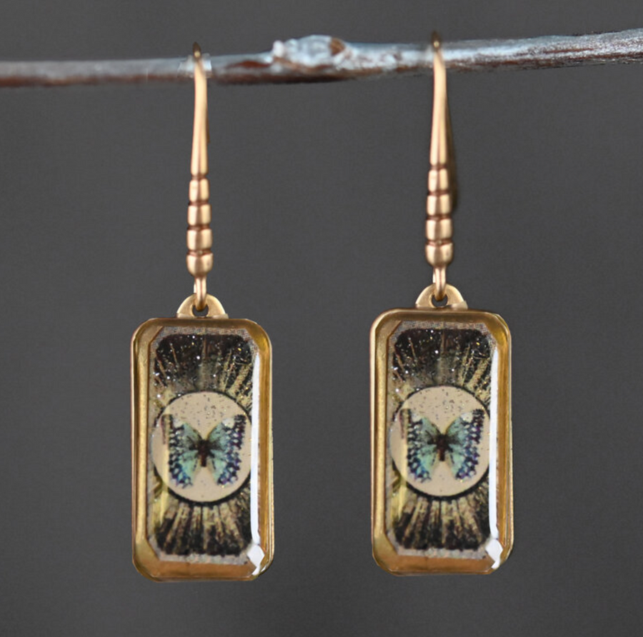 Picture Drop Earrings