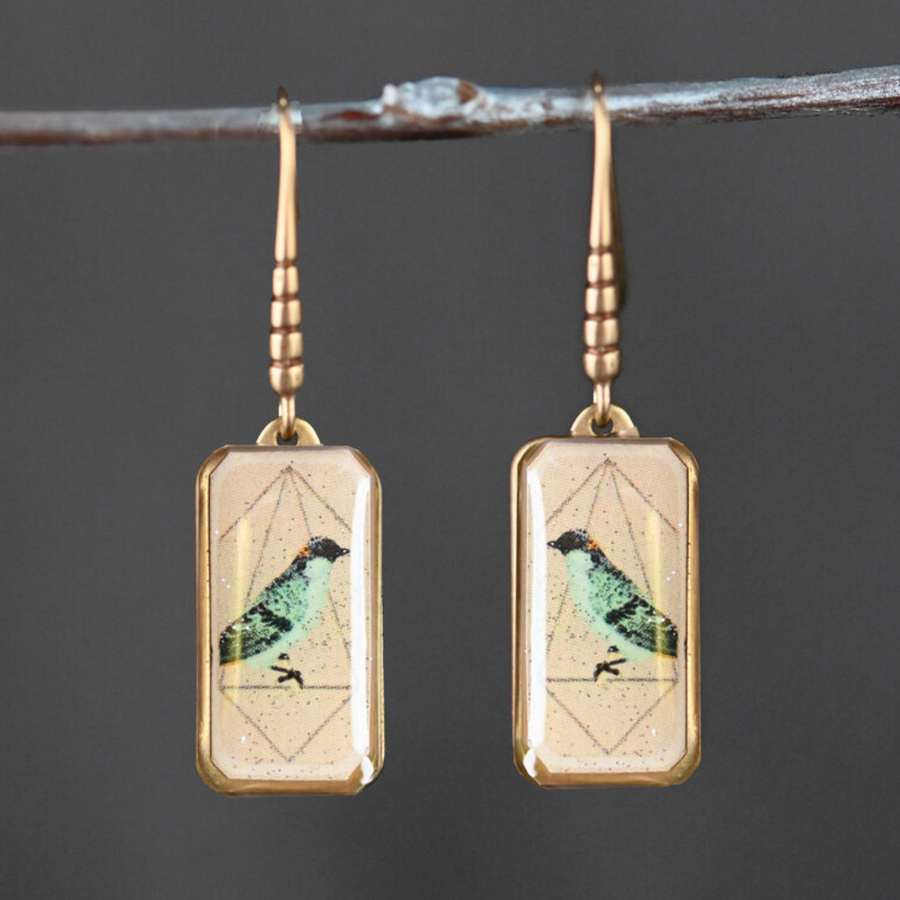 Picture Drop Earrings