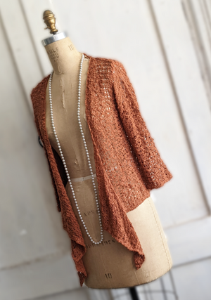 Popcorn Knit Shrug