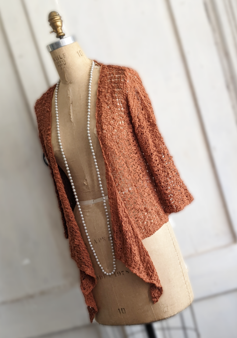 Popcorn Knit Shrug