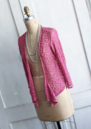 Popcorn Knit Shrug
