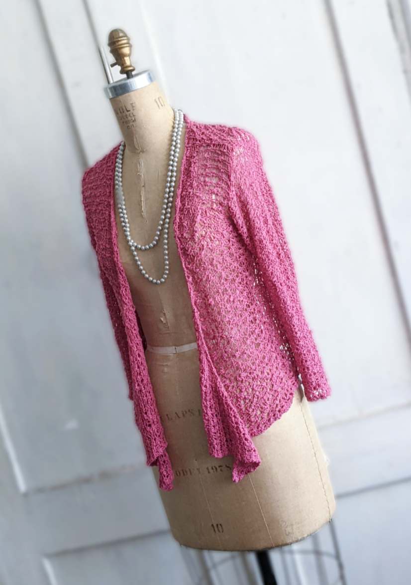 Popcorn Knit Shrug