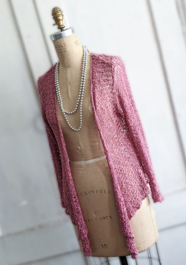 Popcorn sales shrug cardigan