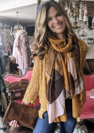 Popcorn Knit Shrug