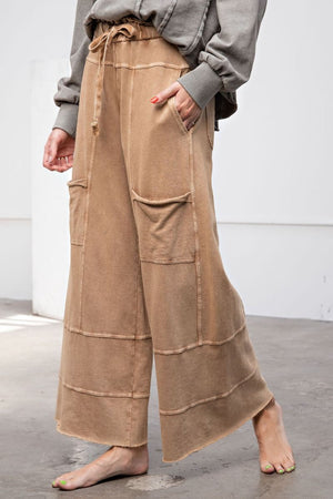 Mineral Washed Terry Lounge Pant