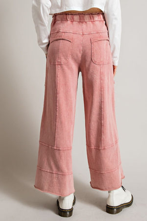 Mineral Washed Terry Lounge Pant