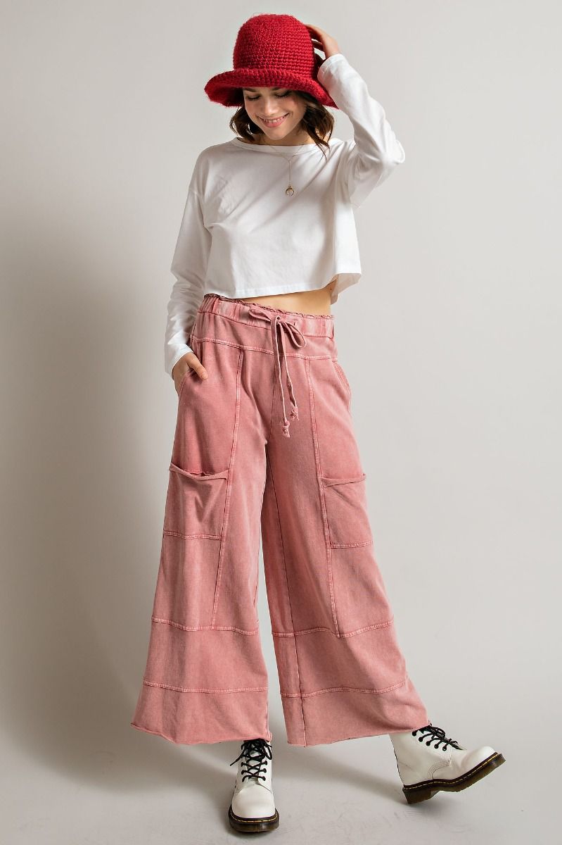 Mineral Washed Terry Lounge Pant