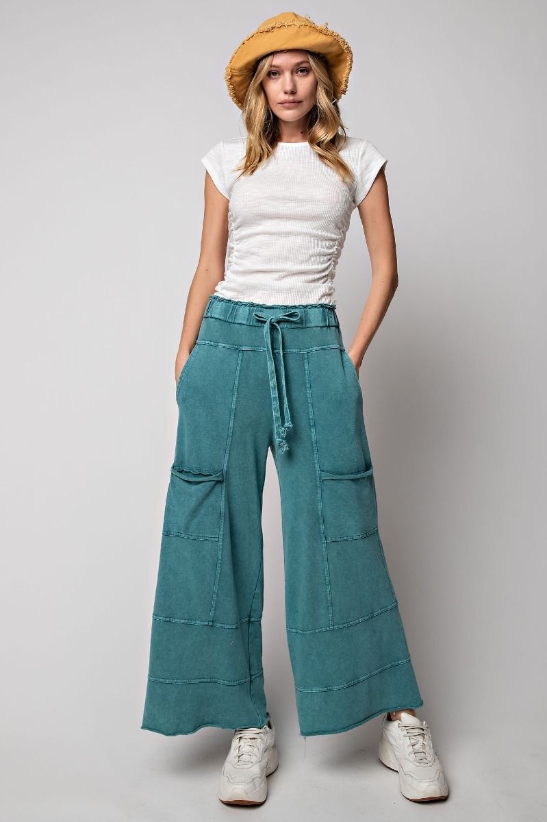 Mineral Washed Terry Lounge Pant