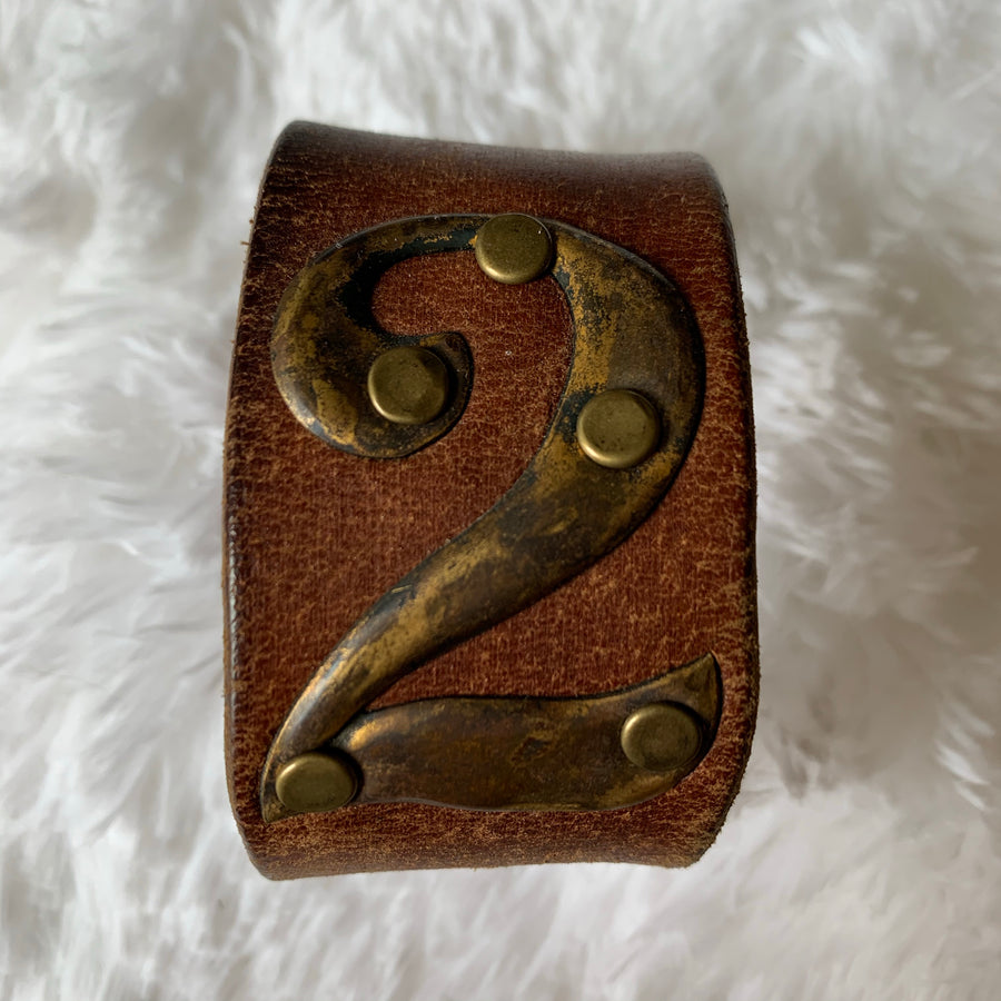 Leather Belt Cuff