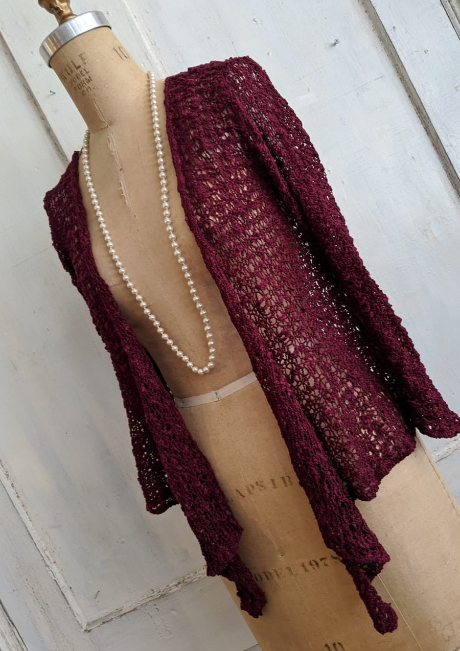 Popcorn Knit Shrug