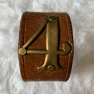 Leather Belt Cuff