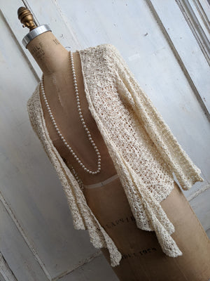 Popcorn Knit Shrug