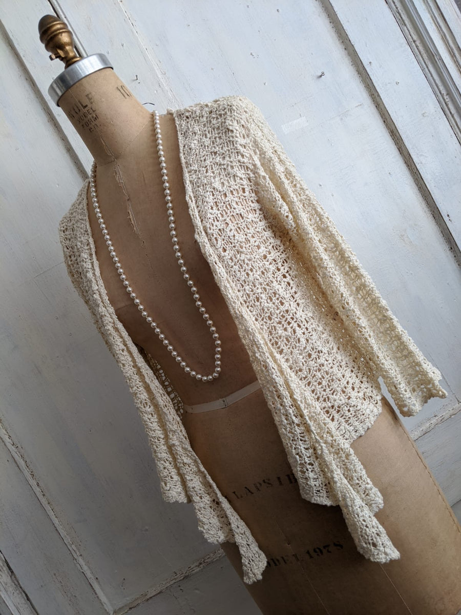 Popcorn Knit Shrug