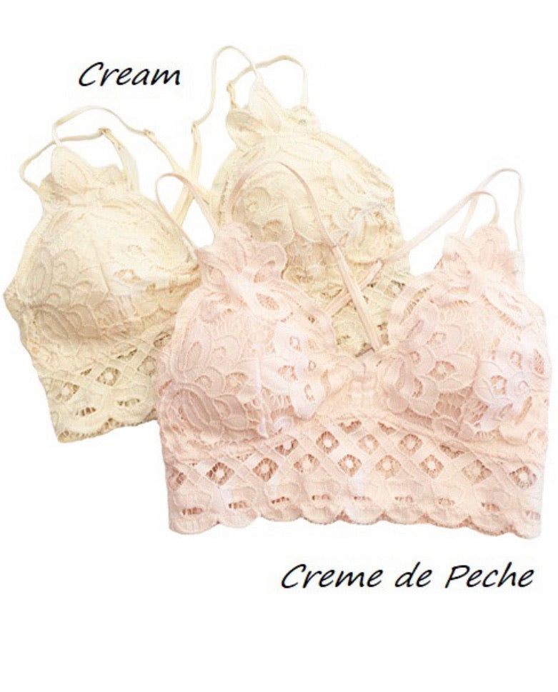 bralette cream