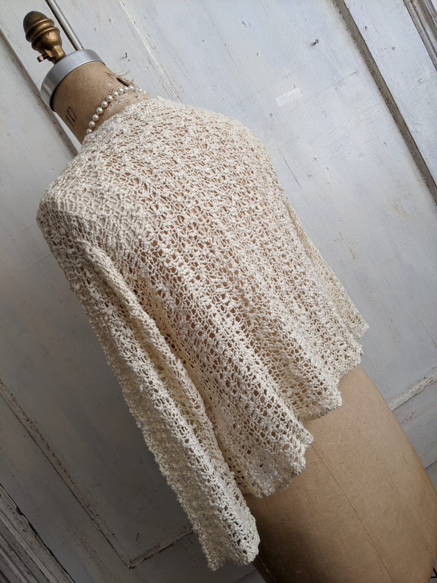 Popcorn Knit Shrug