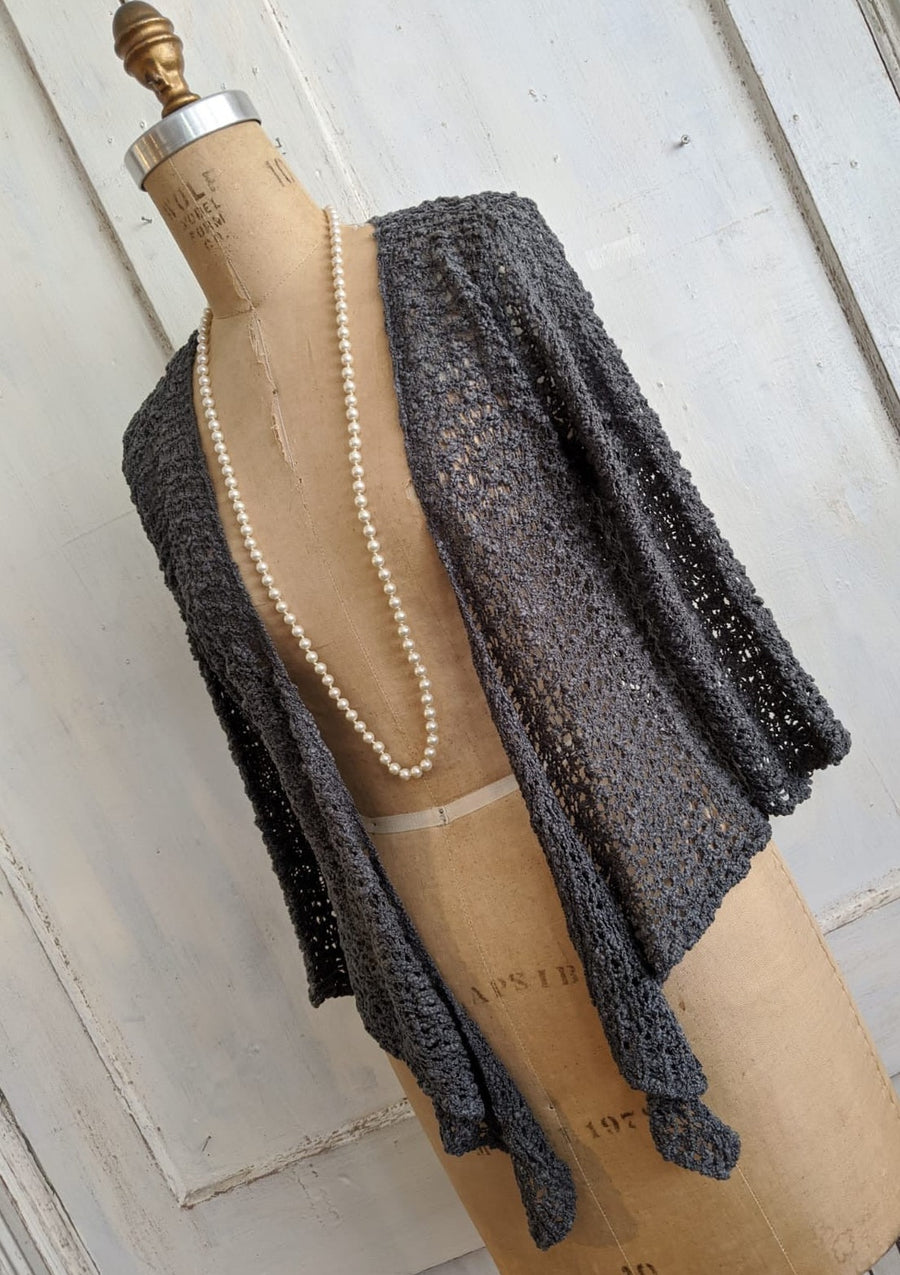 Popcorn Knit Shrug