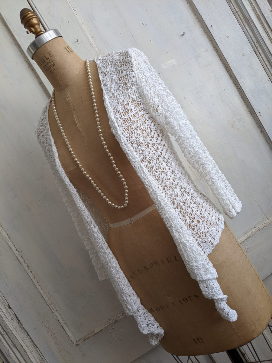 Popcorn Knit Shrug